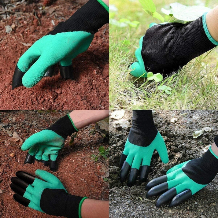 🧤 Waterproof Gardening Gloves with Claws 🌱✨ Dig, Plant & Protect with Ease!