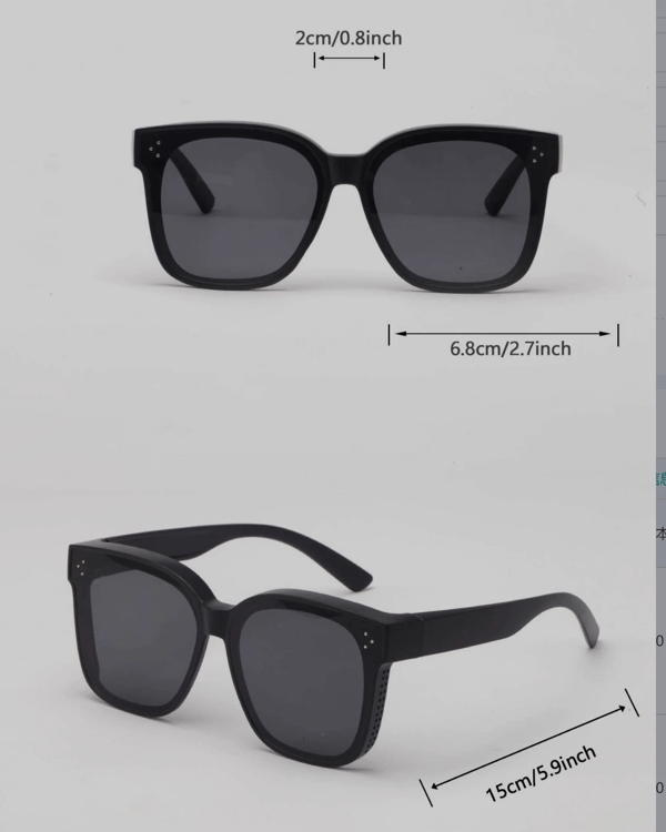 🔥 Fit Over Sunglasses 😎🕶️ Stylish Sun Protection That Fits Over Your Glasses!
