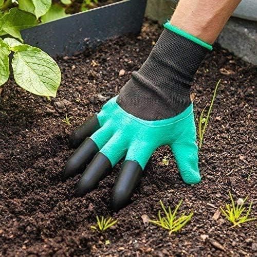 🧤 Waterproof Gardening Gloves with Claws 🌱✨ Dig, Plant & Protect with Ease!