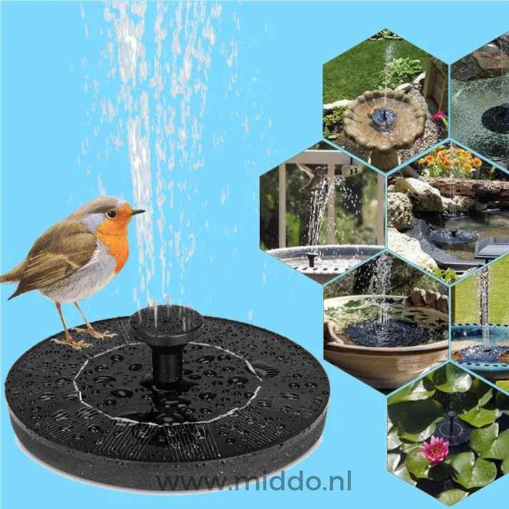 ☀️ Solar Floating Fountain 💦🌿 Ideal for Pools, Ponds & Garden Decor!
