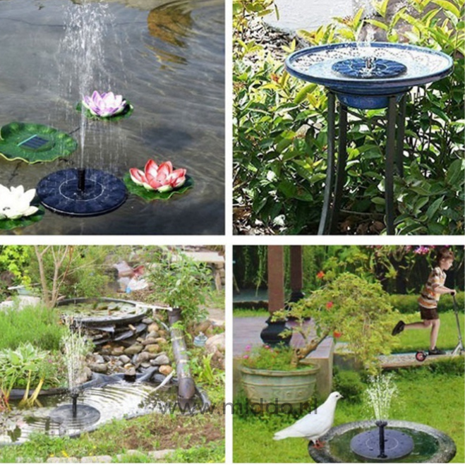 ☀️ Solar Floating Fountain 💦🌿 Ideal for Pools, Ponds & Garden Decor!