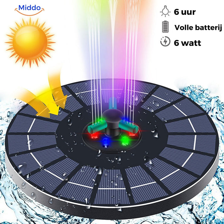 ☀️ Solar Floating Fountain 💦🌿 Ideal for Pools, Ponds & Garden Decor!