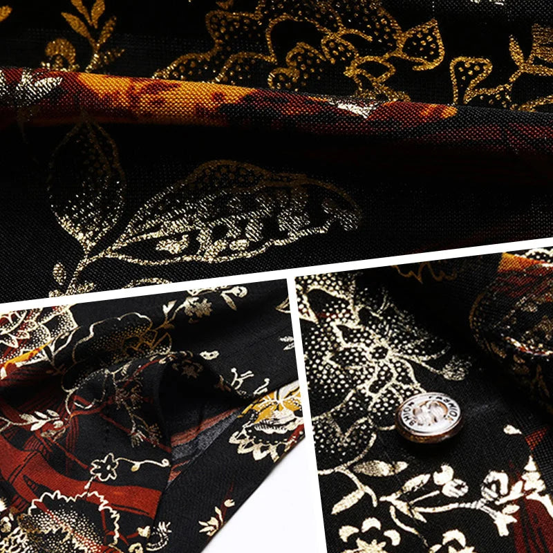 🔥Last Day Sale 49% OFF👔 Men's Summer Loose Fit Iron-Free Silk Shirt ☀️✨ Cool, Wrinkle-Free & Effortlessly Stylish!