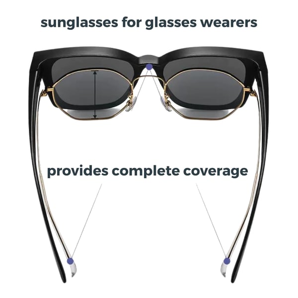 🔥 Fit Over Sunglasses 😎🕶️ Stylish Sun Protection That Fits Over Your Glasses!