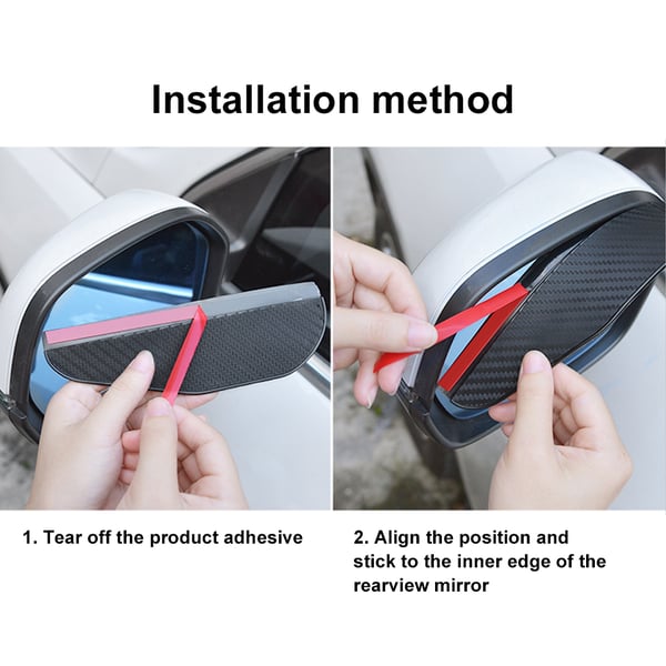 🔥 Price Drop! Car Rearview Mirror Rain Visor 🚗💧 Drive Clear & Safe in Any Weather!