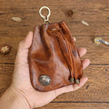 🔥👜 Simple Cowhide Retro Storage Bag | Classic & Durable Style for Every Day! 🐄✨