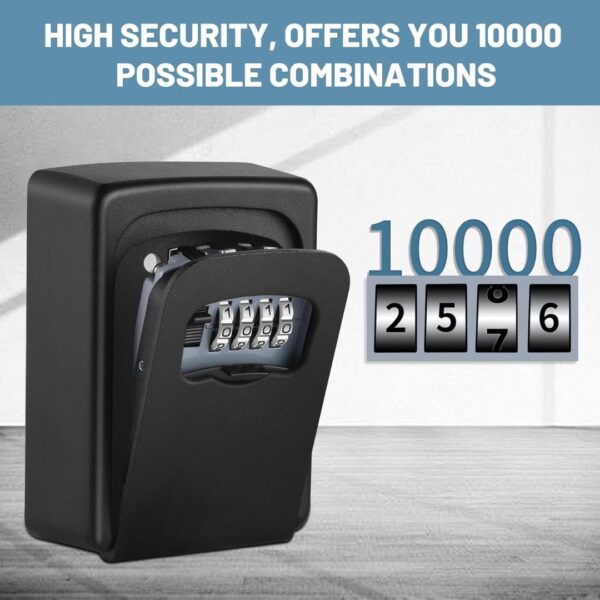 🔐 Sturdy Key Lock Box – Secure Access Anytime, Anywhere 🏠🔑