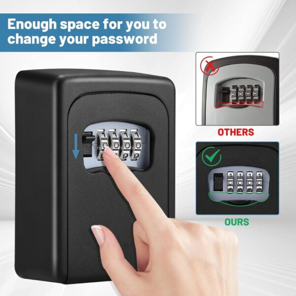 🔐 Sturdy Key Lock Box – Secure Access Anytime, Anywhere 🏠🔑
