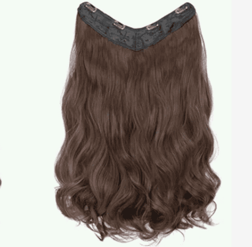 🌊 Cool Atmosphere Water Ripple One-Piece Wig ✨ Effortless Waves & Stylish Look!