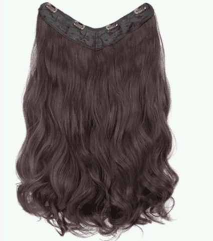 🌊 Cool Atmosphere Water Ripple One-Piece Wig ✨ Effortless Waves & Stylish Look!