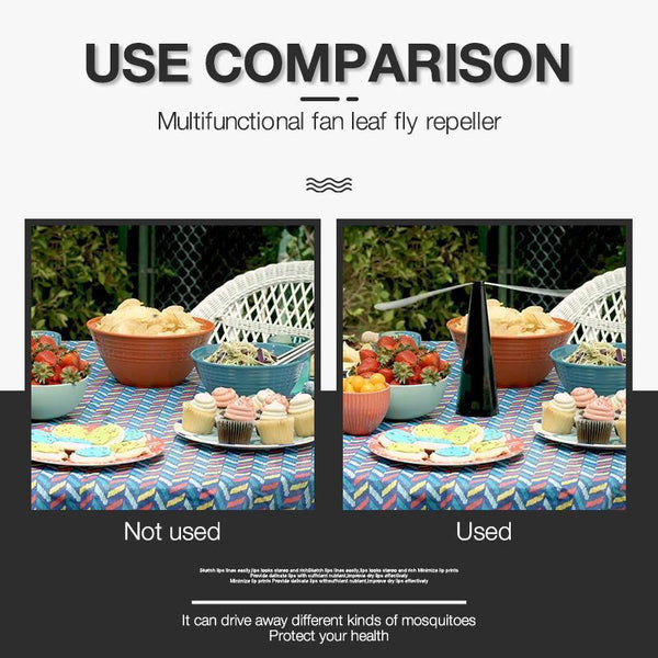 🌀 Multifunctional Outdoor Automatic Fly Repellent 🪰✨ Trap & Repel Flies and Mosquitoes Effortlessly!