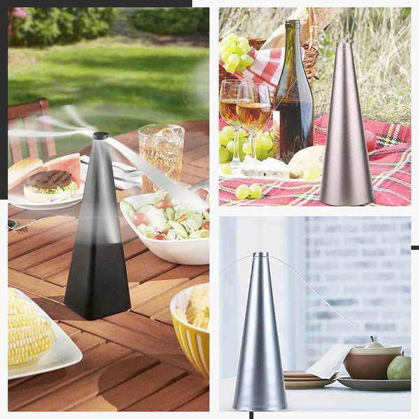 🌀 Multifunctional Outdoor Automatic Fly Repellent 🪰✨ Trap & Repel Flies and Mosquitoes Effortlessly!